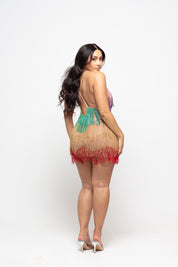 Starlit Fringe Mini Dress Limited Edition