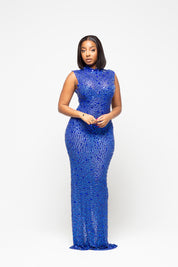 Nessa Blue Maxi Dress