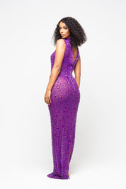 Nessa Purple Maxi Dress Limited Edition