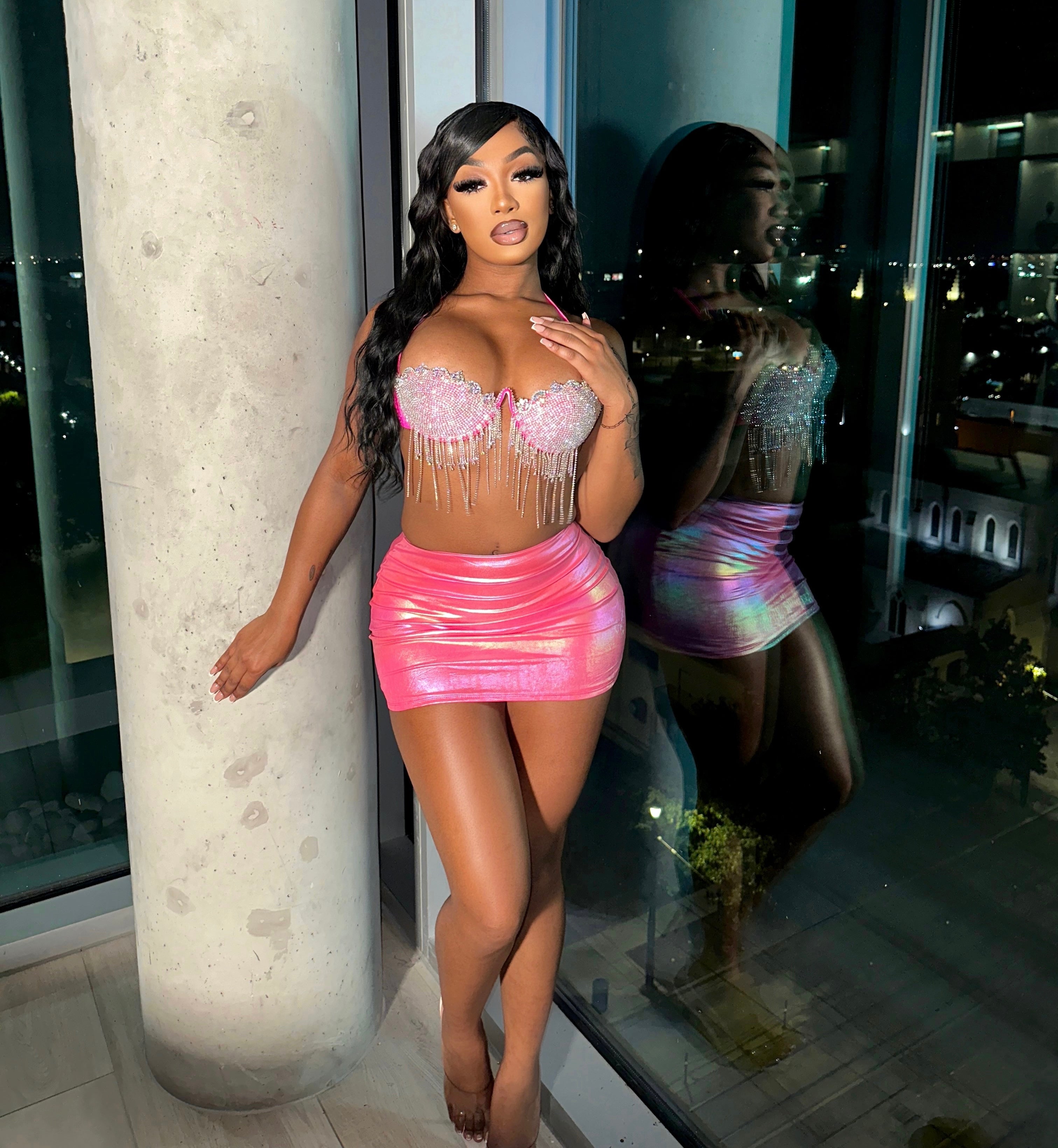 Harmony Two Piece Pink