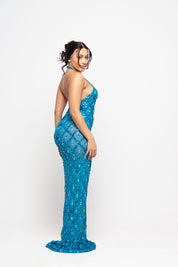 Oceana Crystal Maxi Dress