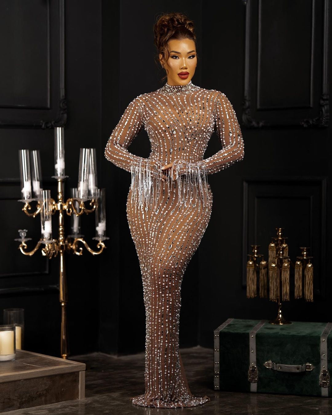 Crystal Maxi Dress Crystal Maxi Dress