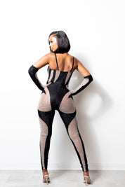 Dynamite Jumpsuit With Gloves