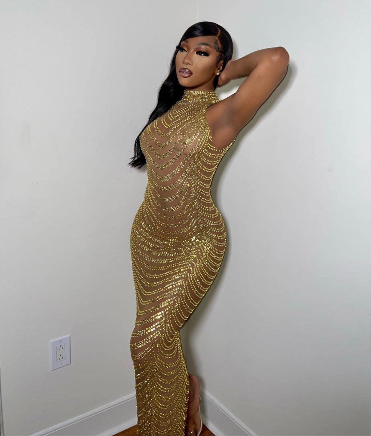 24K Gold Dress Pre-Order