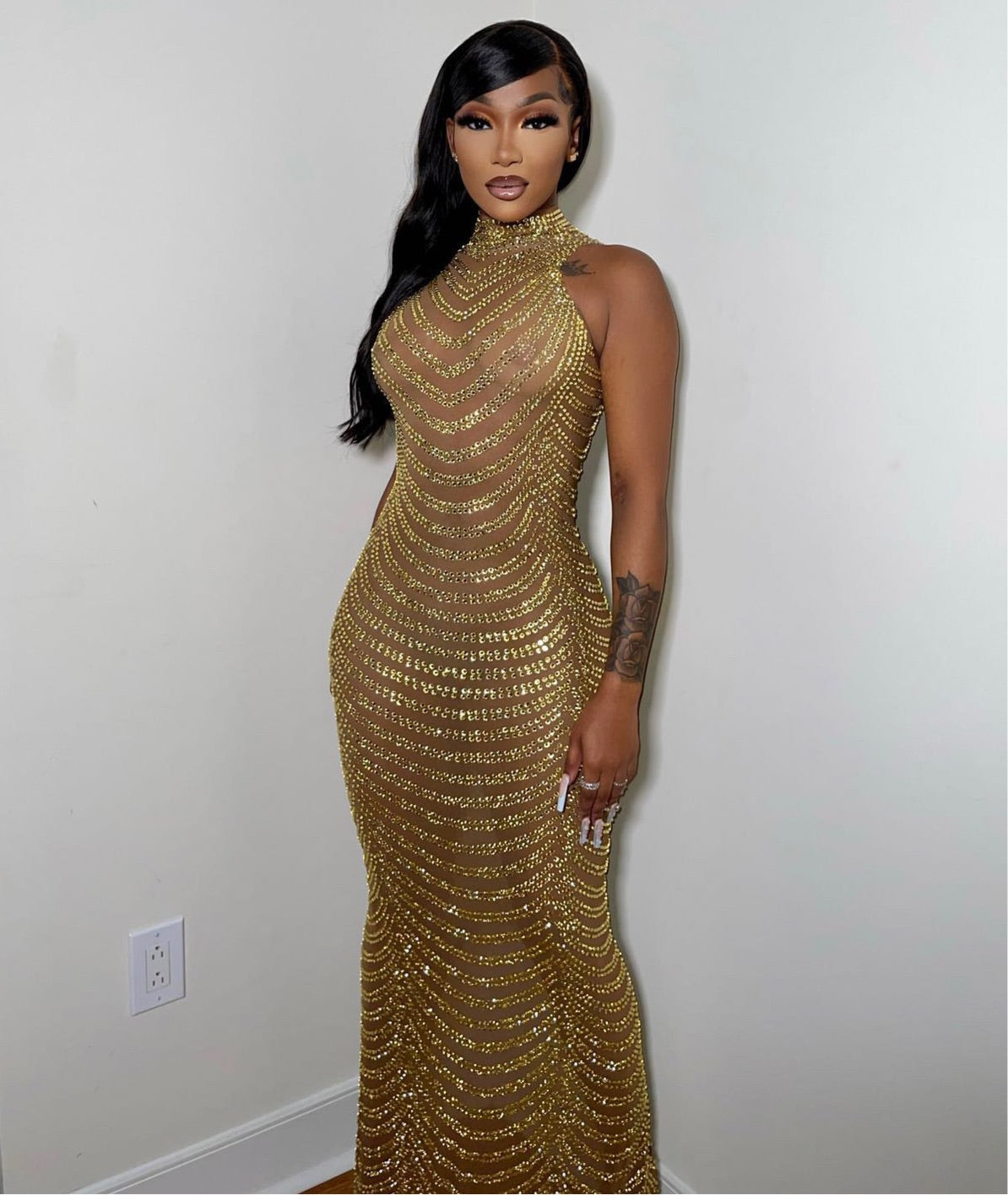 24K Gold Dress Pre-Order