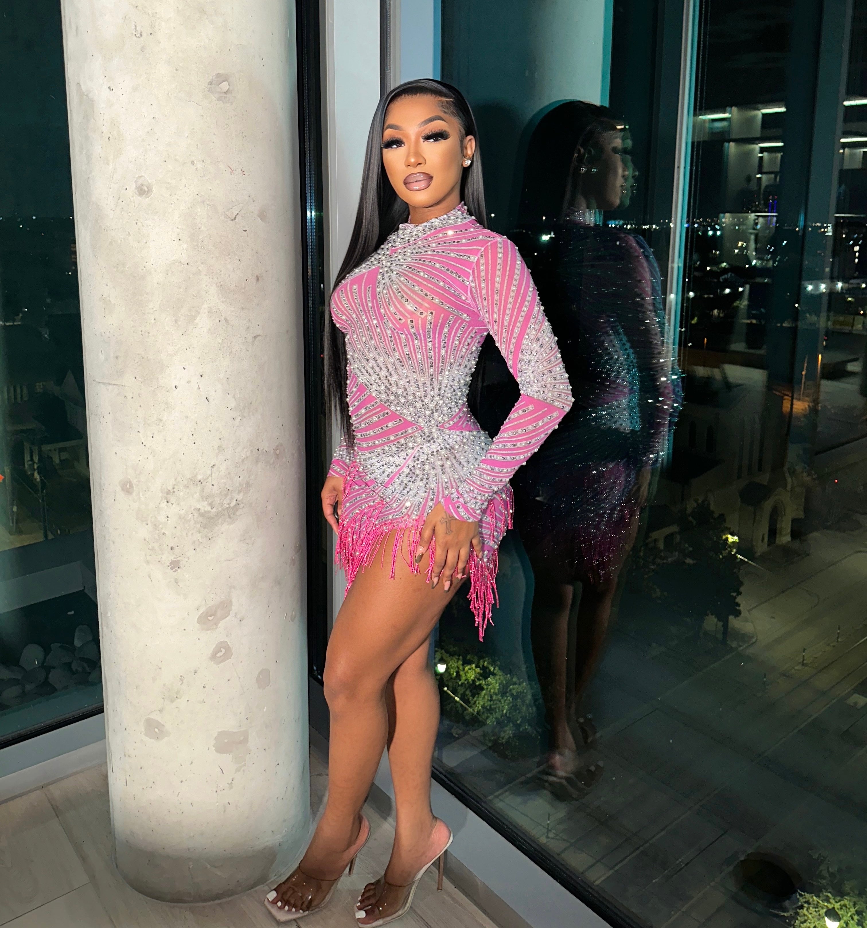 Kimberly Pearls Dress