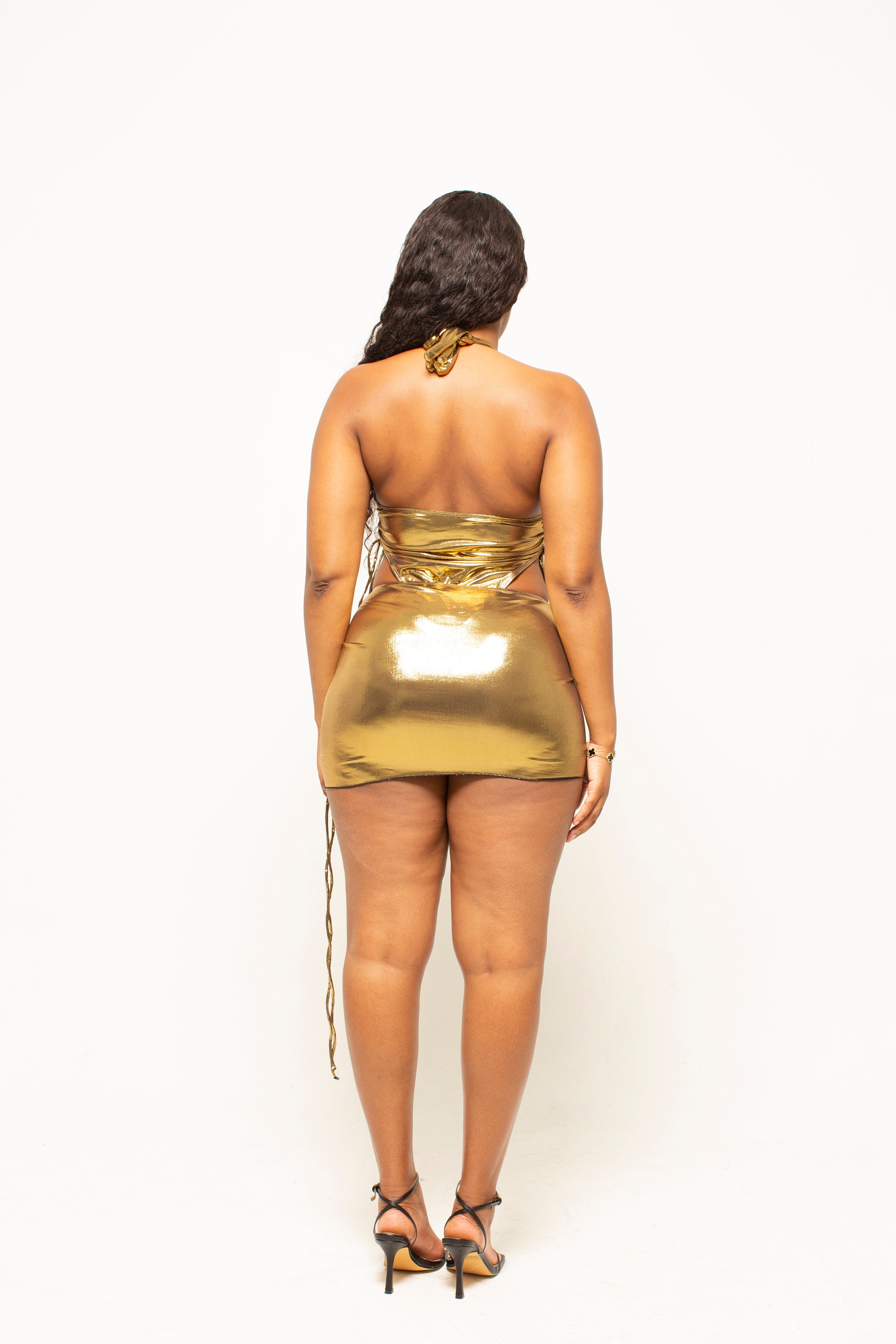 Aliya Gold Two Piece