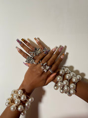 Pearl Bubble Ball Bracelet