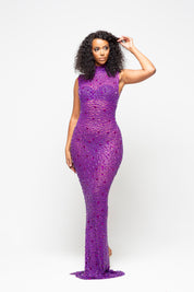 Nessa Purple Maxi Dress Limited Edition Pre-Order