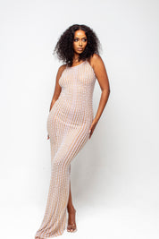 Zola Pearls Maxi Dress Pre-Order