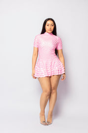 Siren Pink Sequin Dress