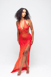 Taylee Halterneck Dress Pre-Order