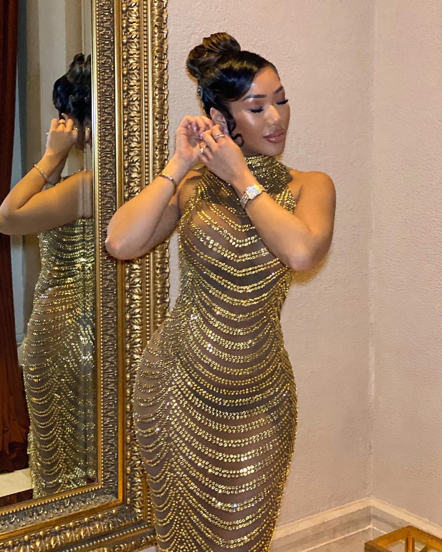 24K Gold Dress