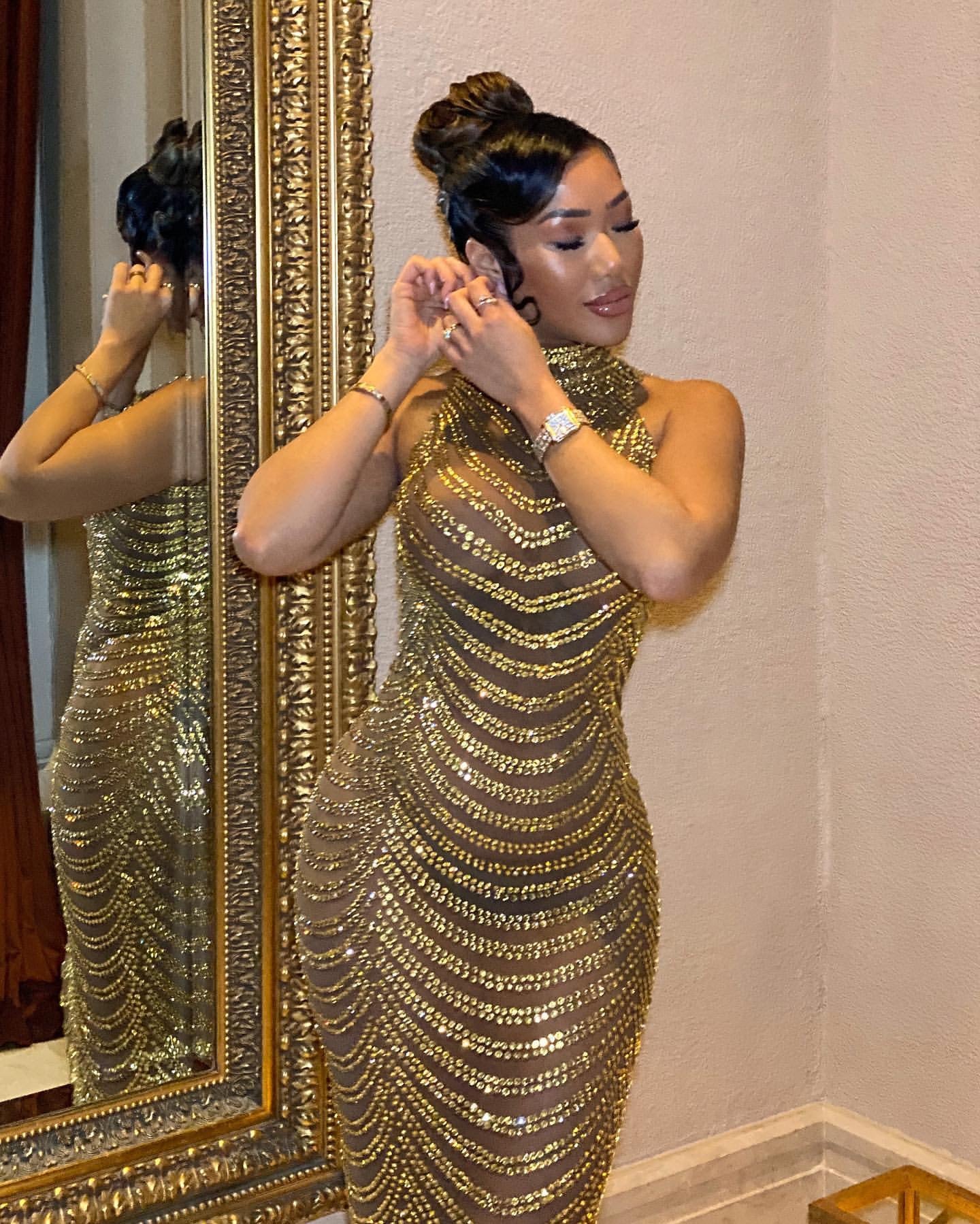 24K Gold Dress Pre-Order