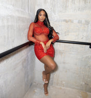 Erin Rhinestone Dress