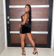 Divine Halter Neck Dress