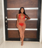 Divine Halter Neck Jumpsuit
