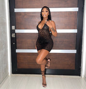 Divine Halter Neck Dress