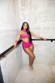 Cassie Rhinestone Playsuit